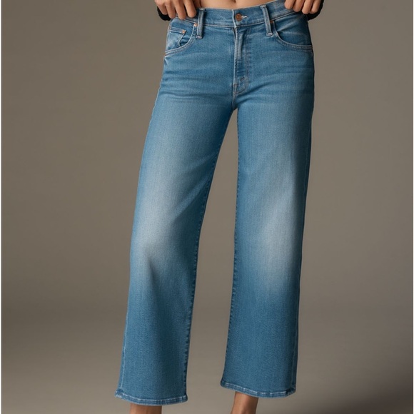 MOTHER Denim - MOTHER Mid-Rise Rambler Zip Ankle in Piece by Piece Size 28